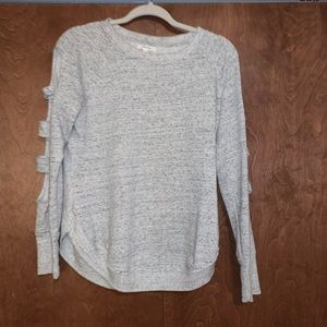 long sleeve cut out, soft, great condition, s
